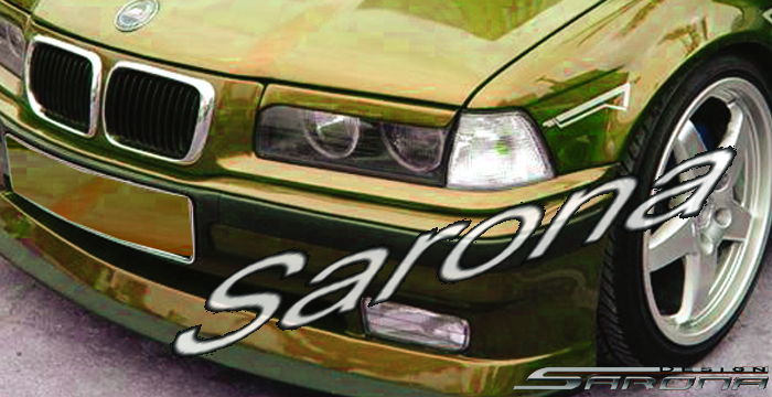 Custom BMW 3 Series  Sedan Eyelids (1992 - 1998) - $59.00 (Manufacturer Sarona, Part #BM-009-EL)